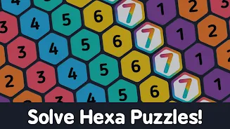 Make7 Hexa Puzzle 스크린샷 1