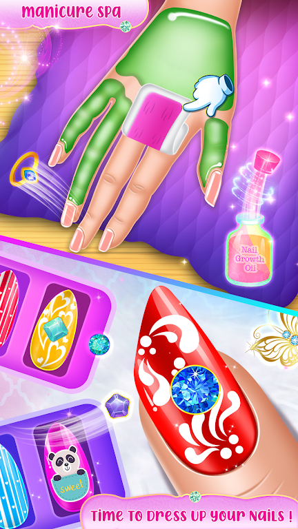 Doll makeup salon girl game Tangkapan skrin 2