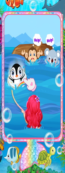 Baby Princess Mermaid Phone Zrzut ekranu 2