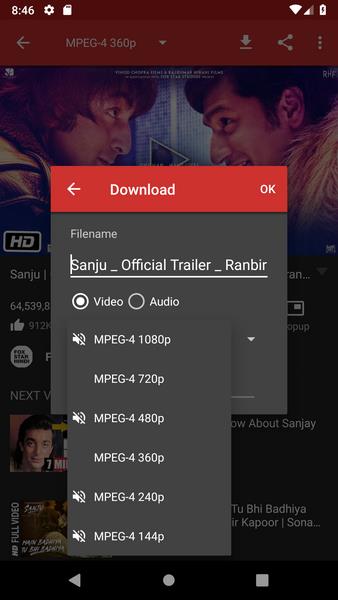 All YouTube Video Downloader Capture d'écran 2