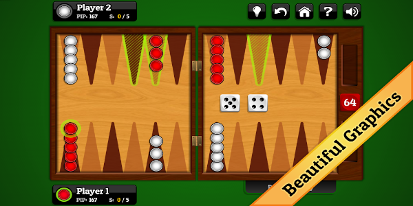 247 Backgammon Capture d'écran 1