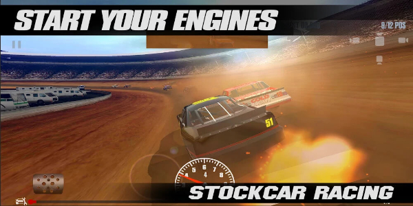 Stock Car Racing Mod 스크린샷 1