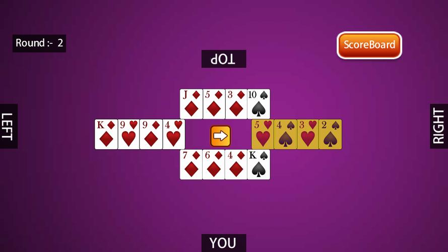 Hazari Card Game : 1000 Points應用截圖第2張