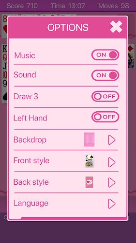 Pink Solitaire Tangkapan skrin 3