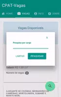 CPAT-Vagas Capture d'écran 2