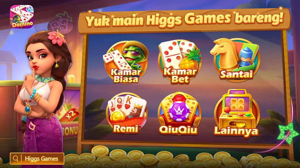 Higgs Games Island Zrzut ekranu 0