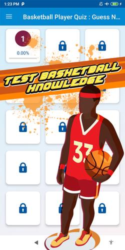 basketball player quiz Ảnh chụp màn hình 1