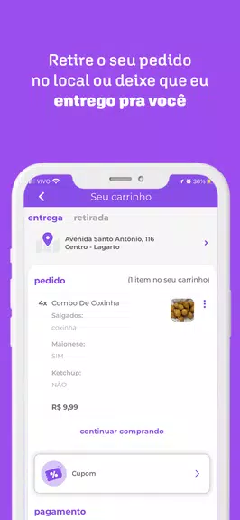 quero delivery: mercado e + Captura de tela 3