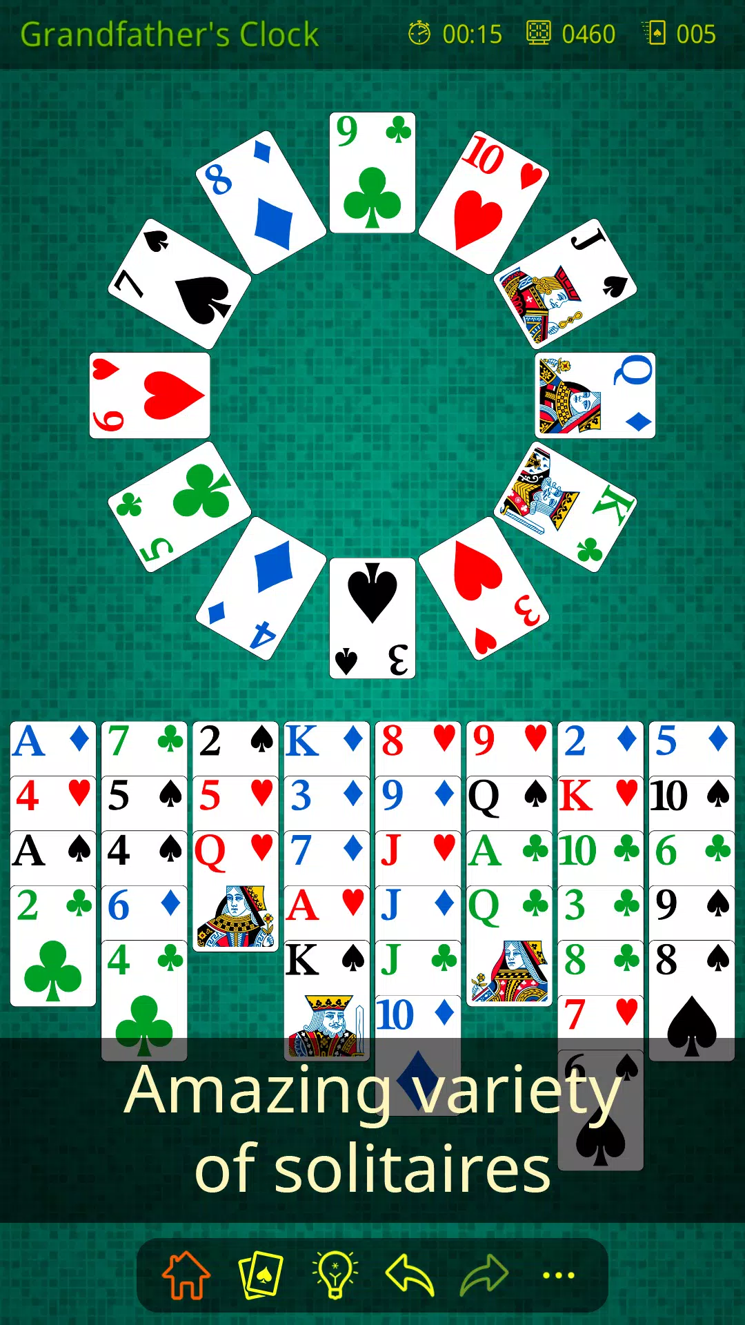 Solitaire Master ဖန်သားပြင်ဓာတ်ပုံ 2