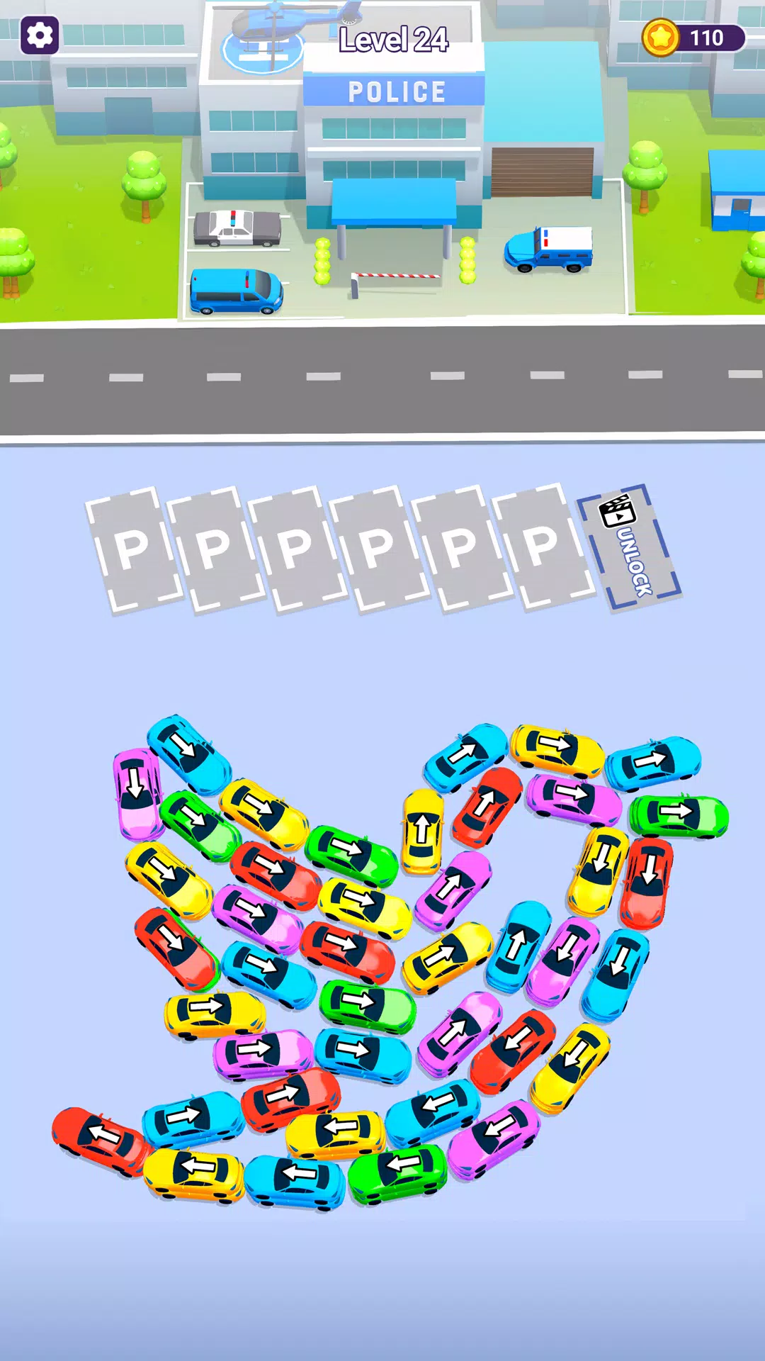 Mini Car Jam: Parking Puzzle Schermafbeelding 3