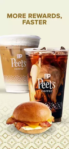 Peet's Coffee: Earn Rewards Schermafbeelding 1