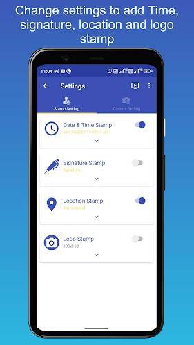 PhotoStamp Camera স্ক্রিনশট 1