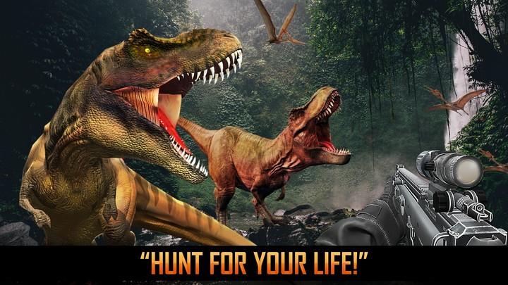 Real Dinosaur Shooting Games Zrzut ekranu 3