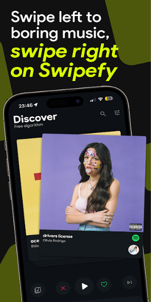 Swipefy for Spotify ဖန်သားပြင်ဓာတ်ပုံ 3