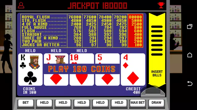 Video Poker Jackpot ภาพหน้าจอ 0