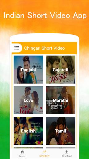 Moj Chingari TikTik - Indian short video app Zrzut ekranu 0