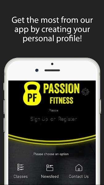 Passion Fitness স্ক্রিনশট 0