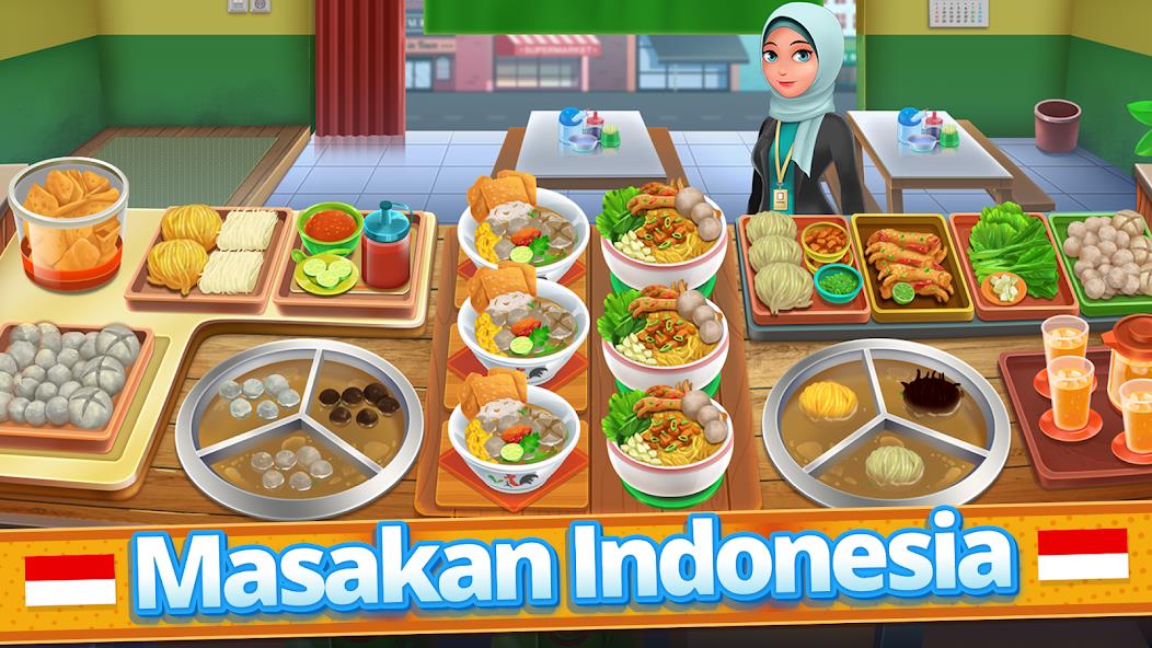 Schermata Selera Nusantara: Chef Story Mod 1