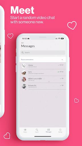 Schermata Flirtbees - Video Chat App 3