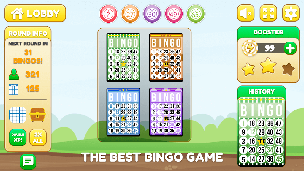 Bingo King-Free Bingo Games-Bingo Party-Bingo Schermafbeelding 1