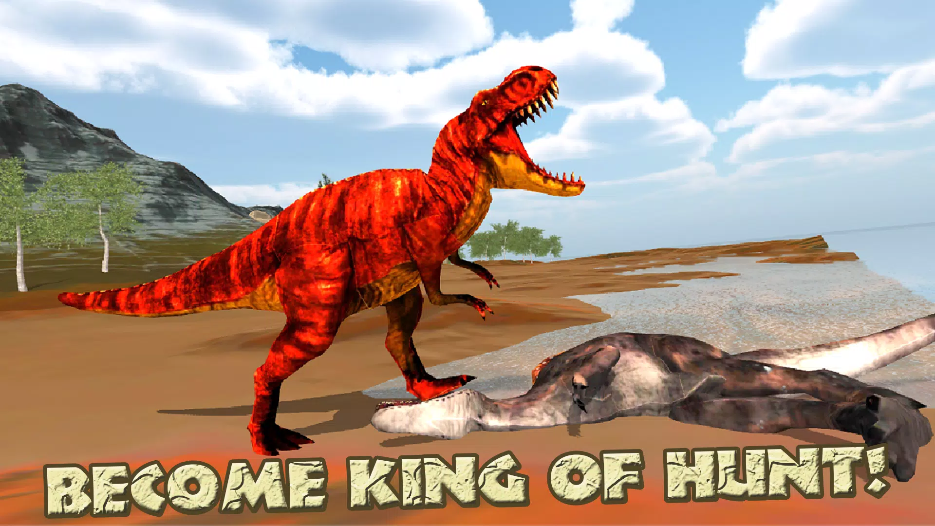 Hungry T-Rex Island Dino Hunt Schermafbeelding 3