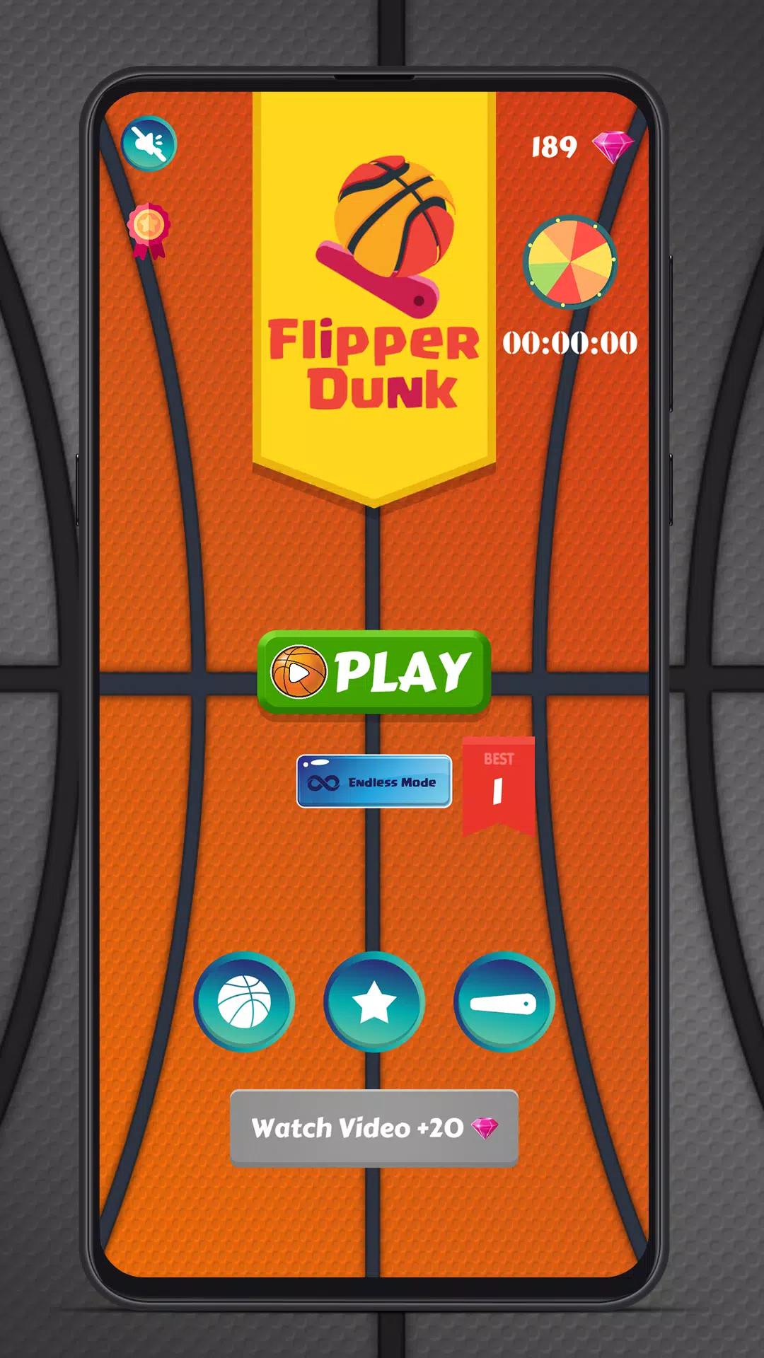 Flipper Dunk ภาพหน้าจอ 0