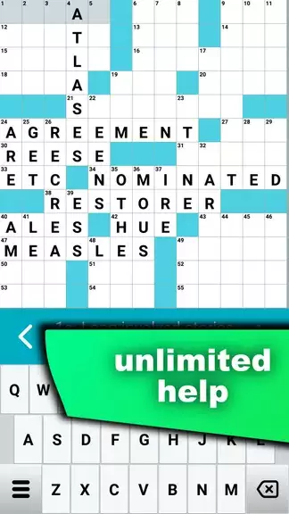 Crossword Puzzle Free Ekran Görüntüsü 1