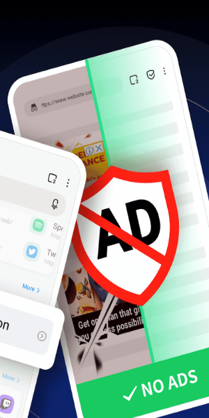 FAB Adblocker Browser: Adblock Tangkapan skrin 2