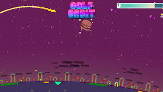 Golf Orbit: Oneshot Golf Games Captura de pantalla 2