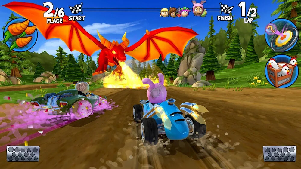 Beach Buggy Racing 2 Mod Captura de tela 1