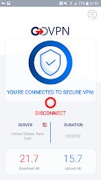 VPN быстро и безопасно GoVPN Скриншот 1