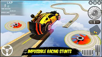 Impossible GT Racing Car Stunt ภาพหน้าจอ 0