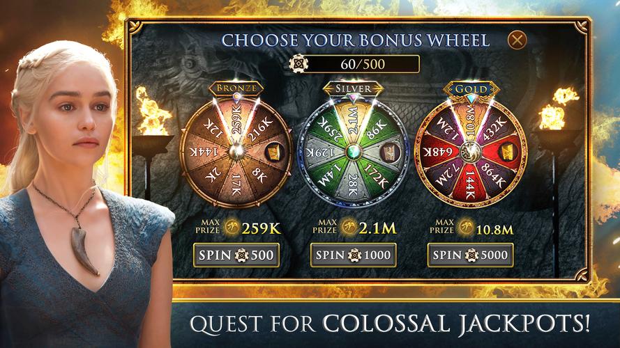 Game of Thrones Slots Casino Captura de pantalla 0