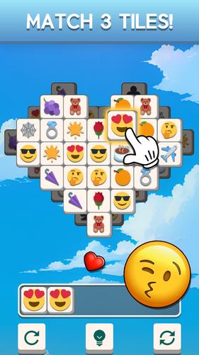 Tile Match Emoji -Triple Tile スクリーンショット 1