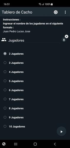 Tablero de Cacho Captura de tela 3