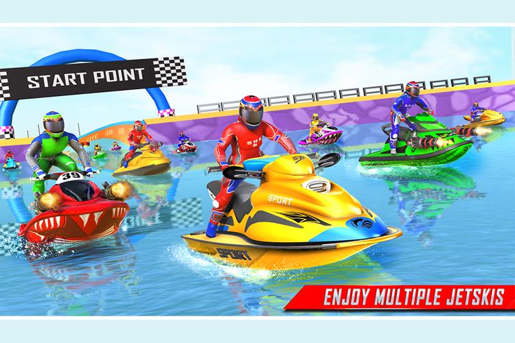 Jet Ski Racing Games 3D 스크린샷 3