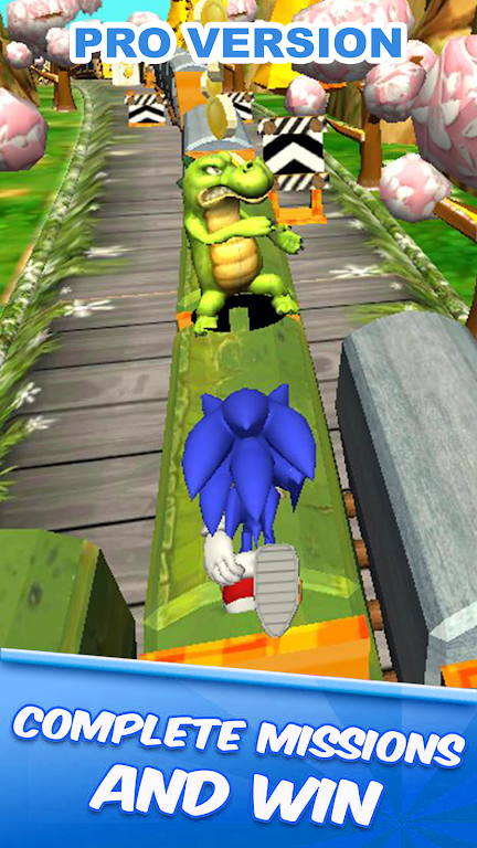 Pro Blue Hedgehog - Ultimate A Скриншот 1