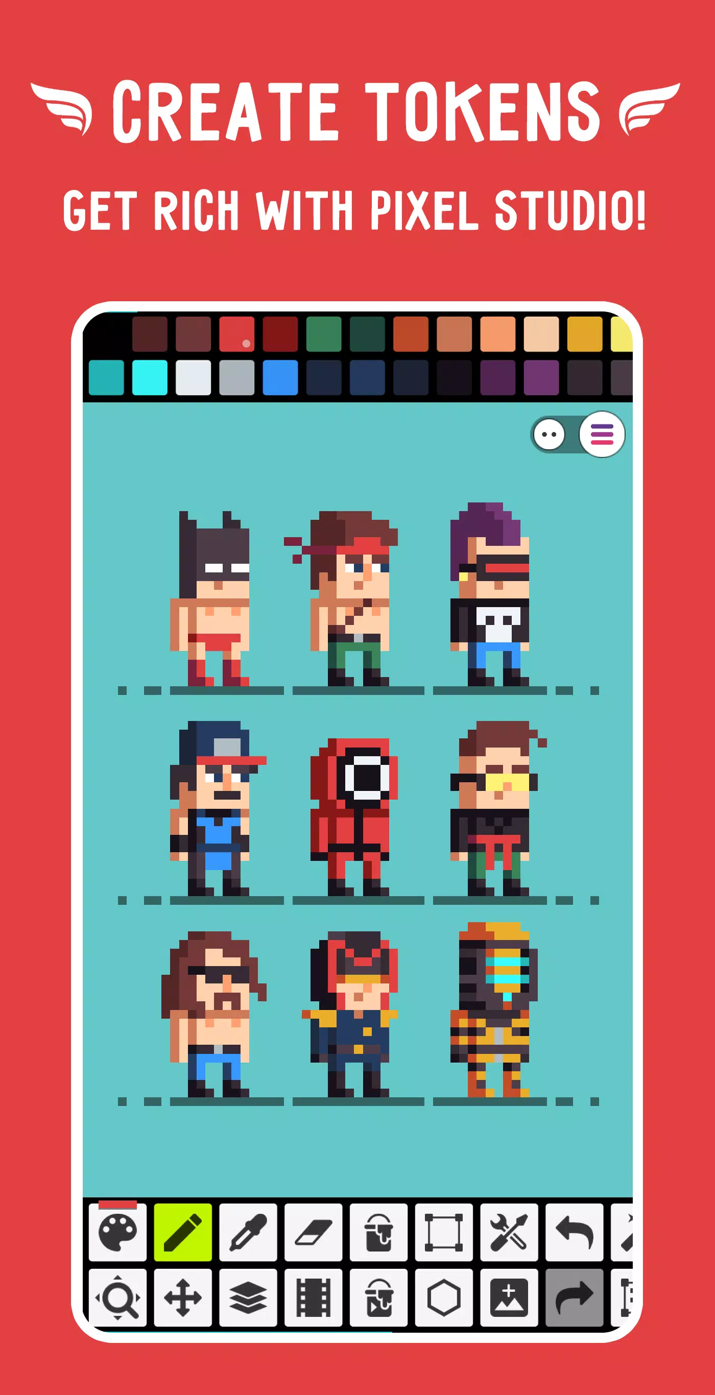 Pixel Studio Ảnh chụp màn hình 2