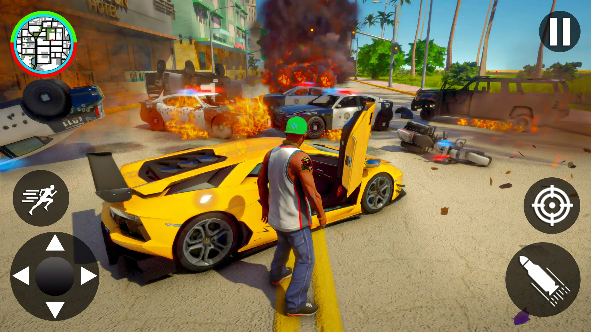 Grand Gangster Game Mafia 3D 스크린샷 3