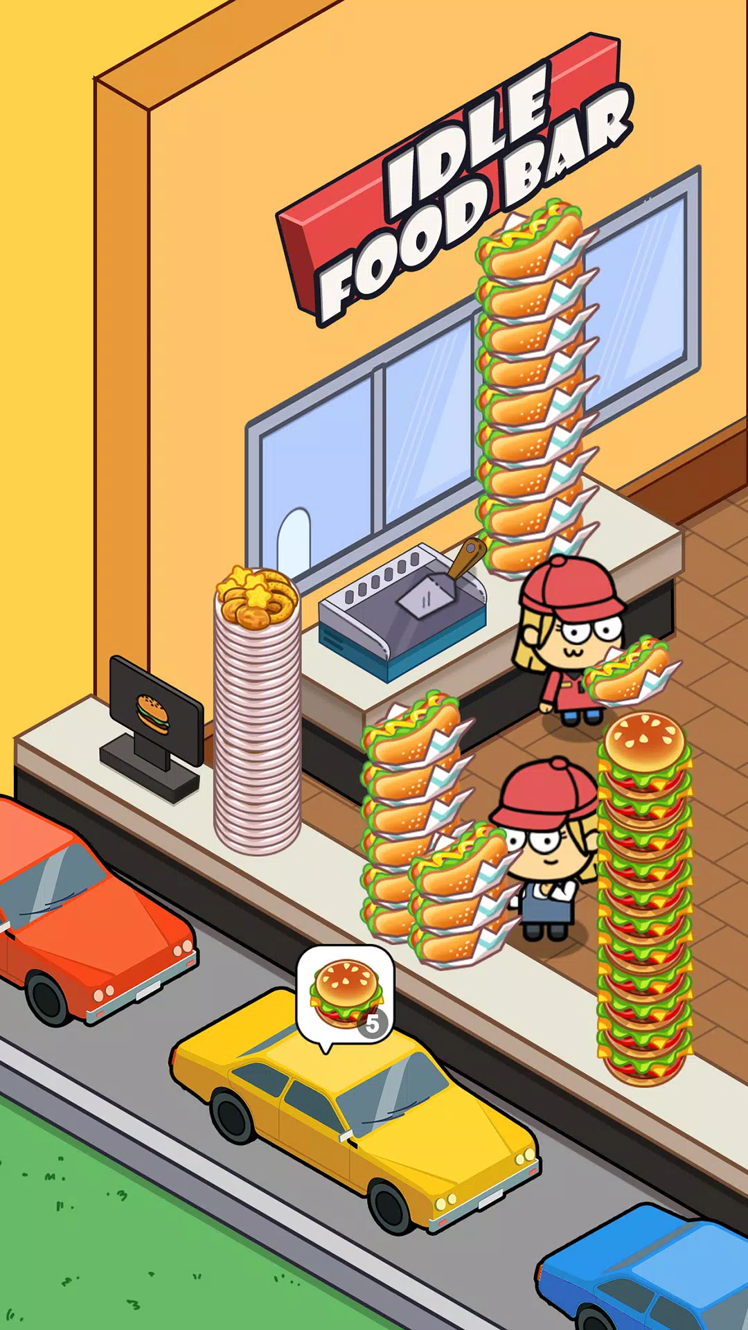 Idle Food Bar Screenshot 1