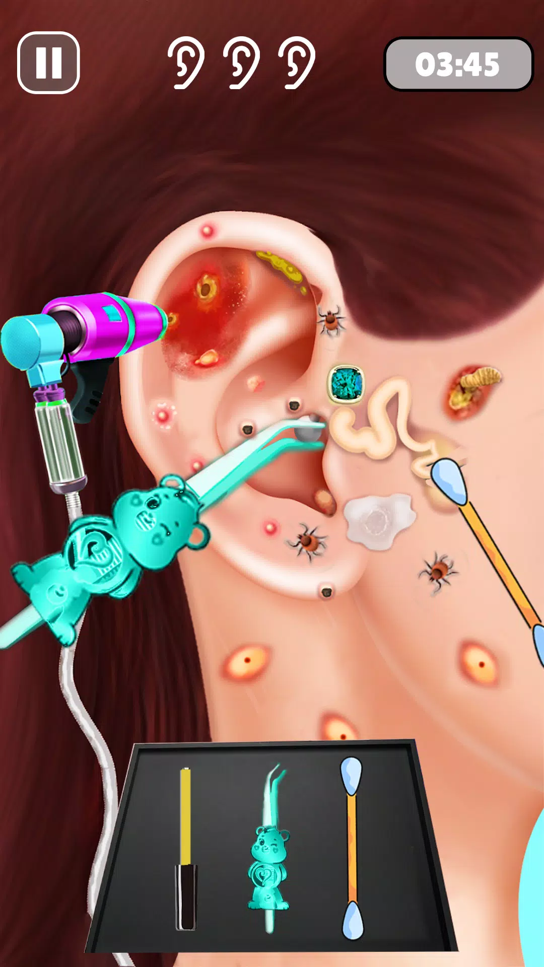 Ear Salon ASMR Doctor Game Capture d'écran 0