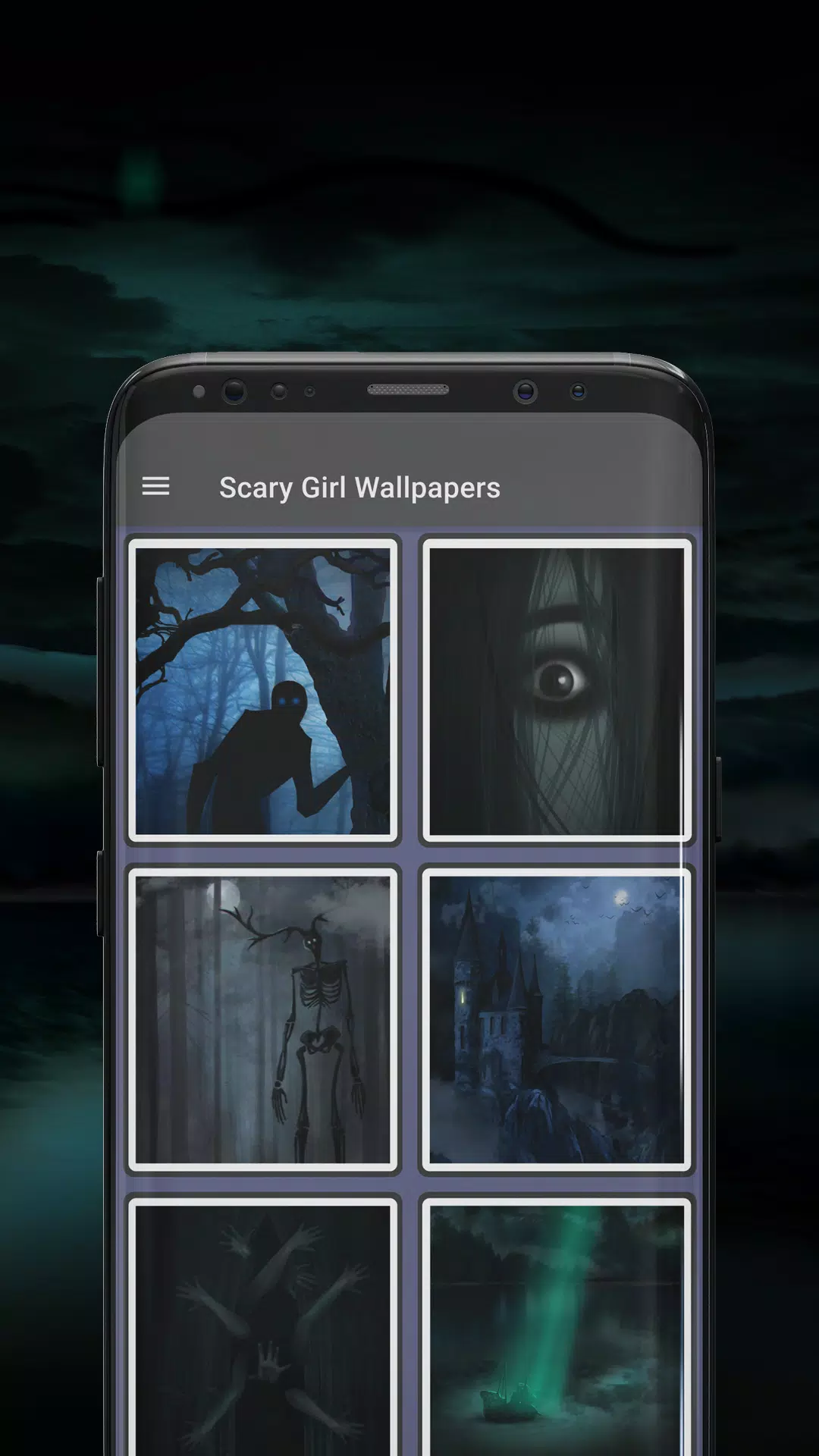 Scary Girl wallpapers Captura de tela 2