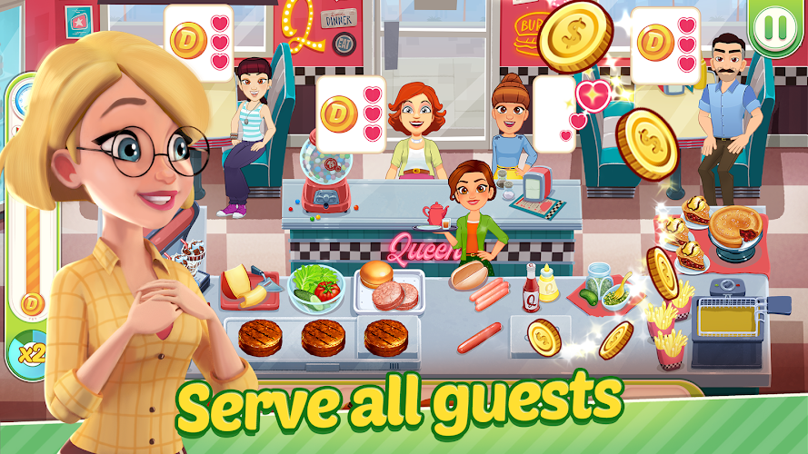 Delicious World - Cooking Game ဖန်သားပြင်ဓာတ်ပုံ 2