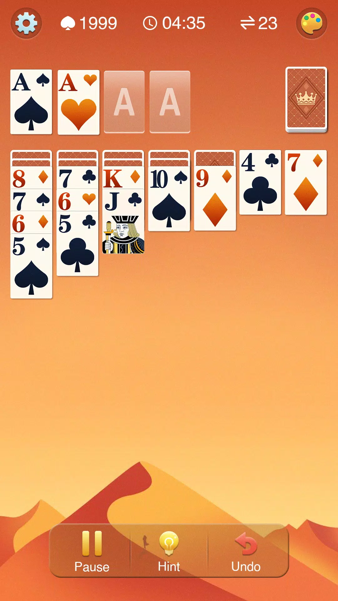 Solitaire Card Game Screenshot 2