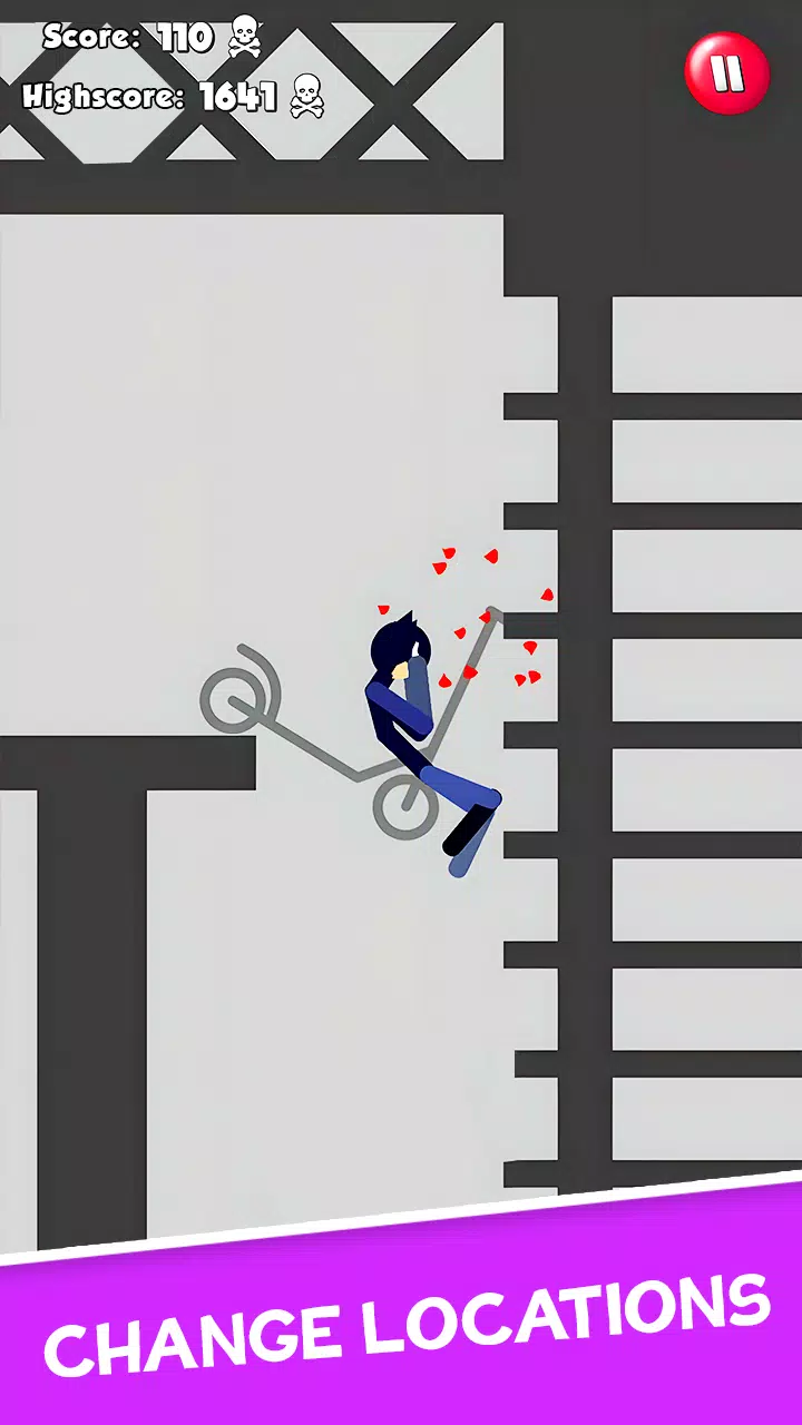 Stickman Broken Bones io 스크린샷 3