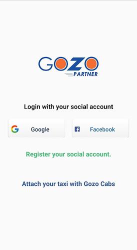 Gozo Partner - Taxi Operators Ekran Görüntüsü 0