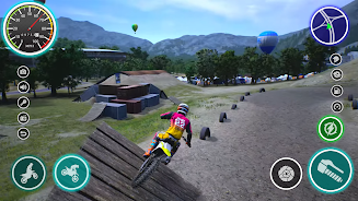 Schermata Bike Stunt Race 3D 1