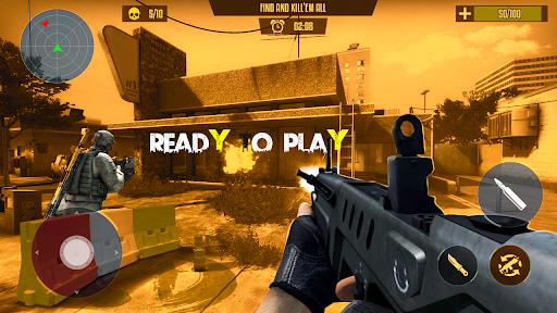 Strike Fire 3d survival Commando Fps 2021 Schermafbeelding 0