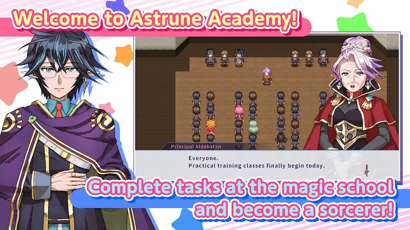 RPG Astrune Academy Ekran Görüntüsü 0