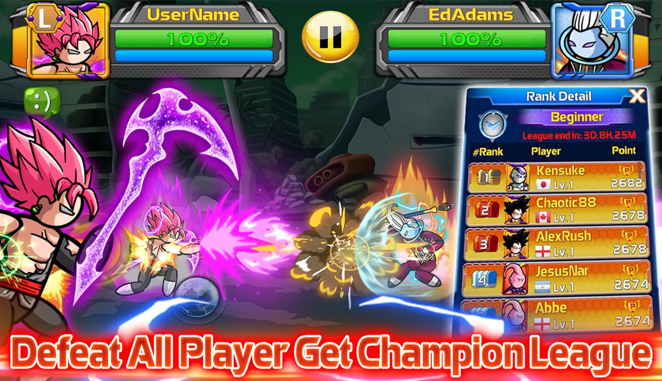 Stickman Warriors Legend Fight Captura de pantalla 1